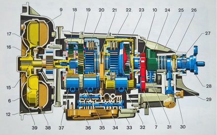 722.3 transmission parts